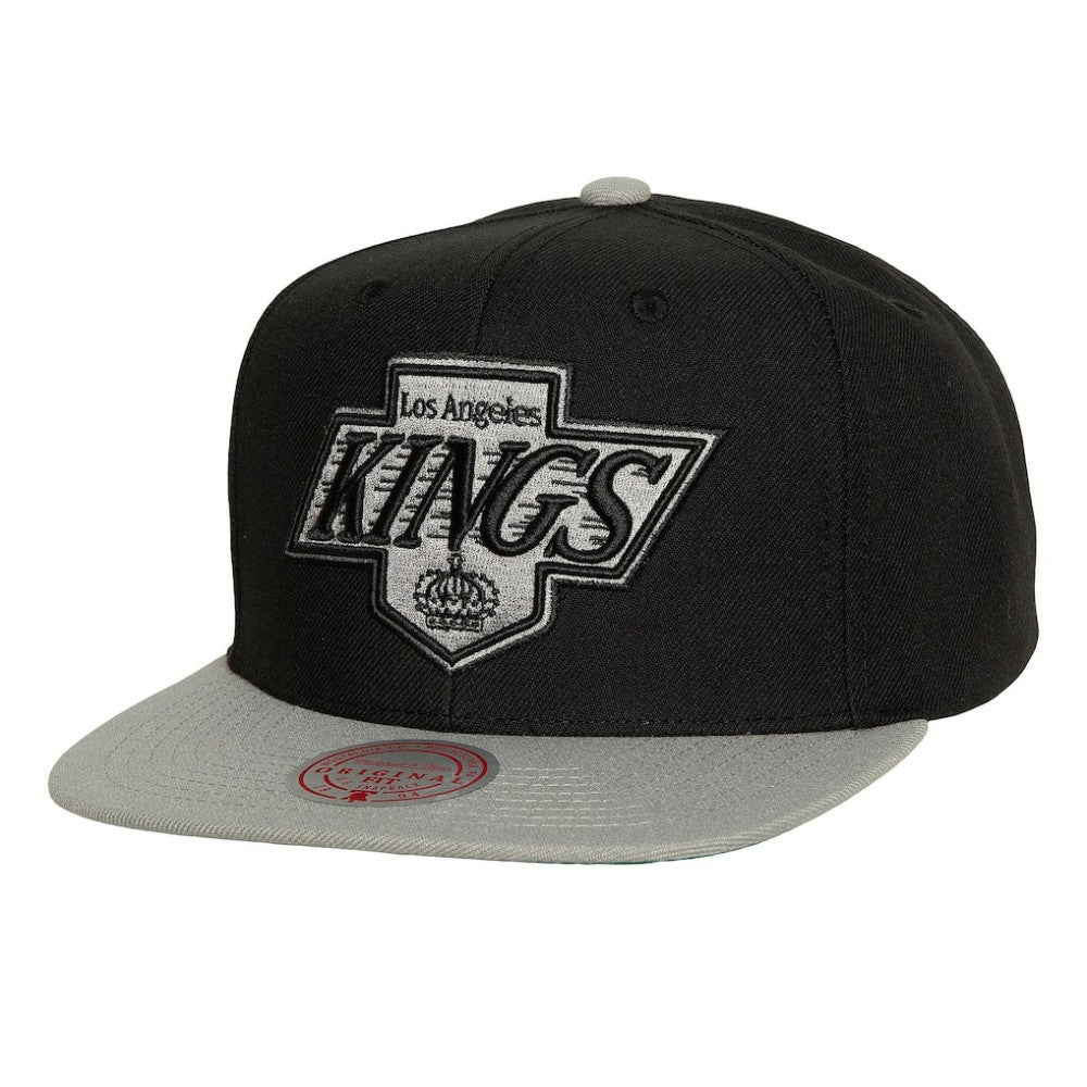 Los Angeles Kings Mitchell & Ness Core Team Ground 2.0 Snapback Hat - Black - NHL 200398853
