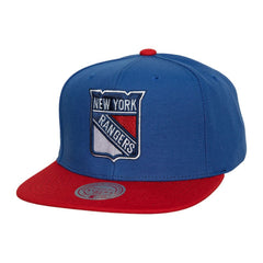 New York Rangers Mitchell & Ness Core Team Ground 2.0 Snapback Hat - Blue - NHL 200398856