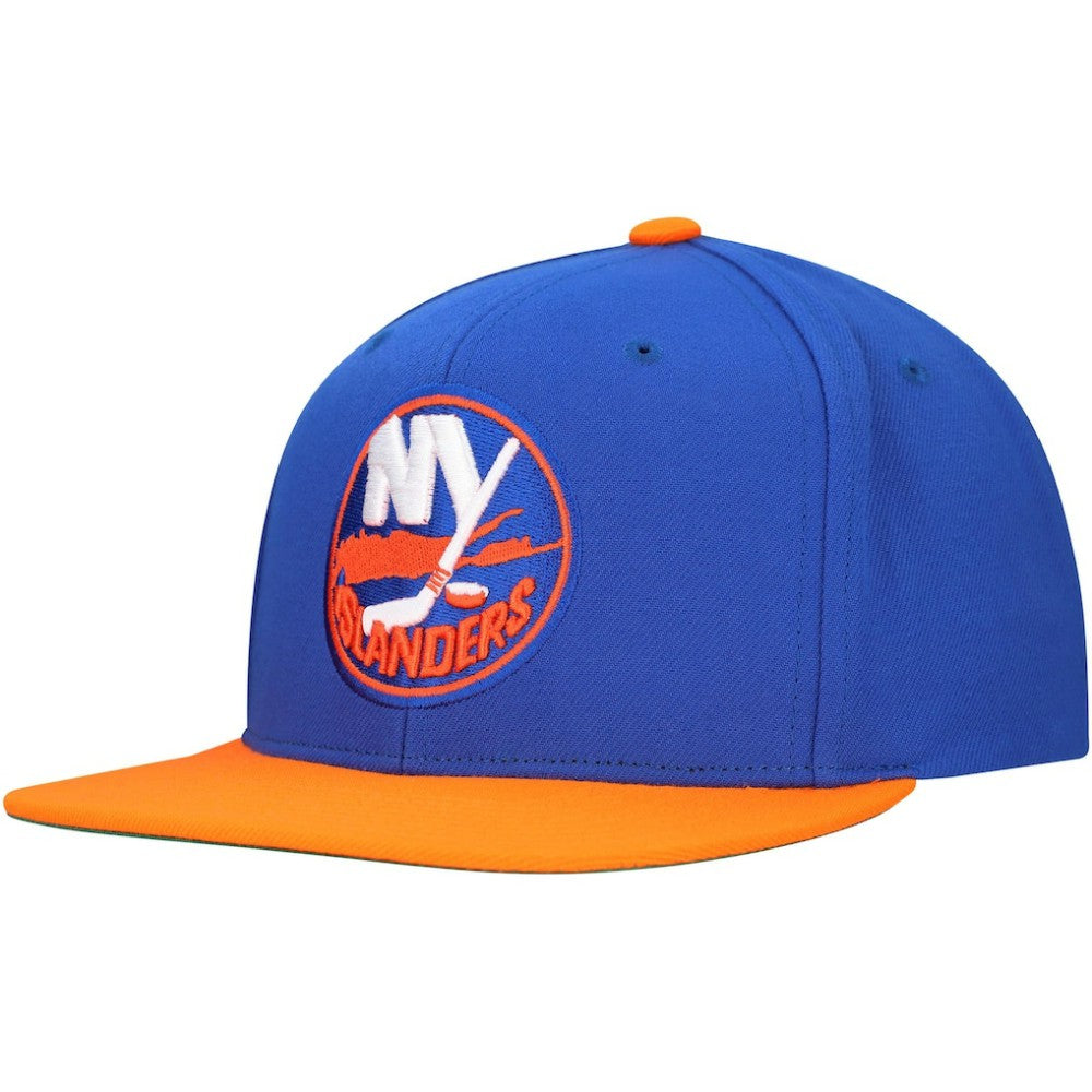 New York Islanders Mitchell & Ness Core Team Ground 2.0 Snapback Hat - Royal - NHL 200398857
