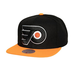 Philadelphia Flyers Mitchell & Ness Core Team Ground 2.0 Snapback Hat - Black - NHL 200398858