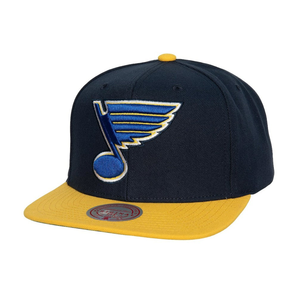 St. Louis Blues Mitchell & Ness Core Team Ground 2.0 Snapback Hat - Navy - NHL 200398861