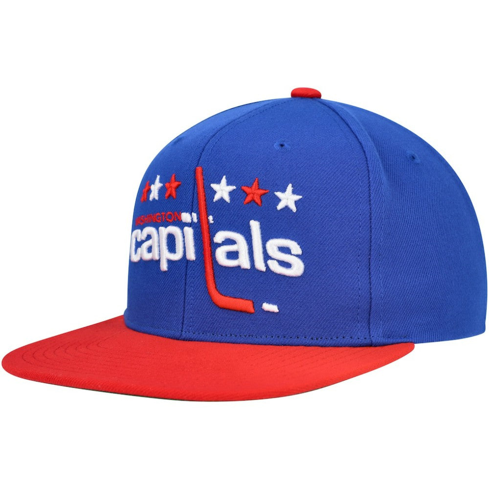 Washington Capitals Mitchell & Ness Core Team Ground 2.0 Snapback Hat - Blue - NHL 200398863