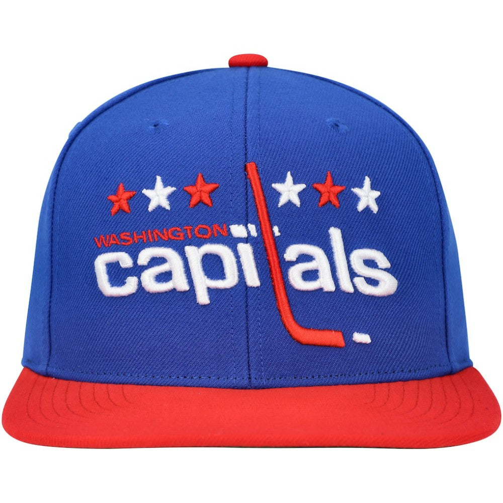 Washington Capitals Mitchell & Ness Core Team Ground 2.0 Snapback Hat - Blue - NHL 200398863