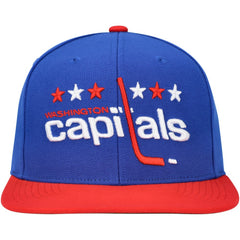 Washington Capitals Mitchell & Ness Core Team Ground 2.0 Snapback Hat - Blue - NHL 200398863