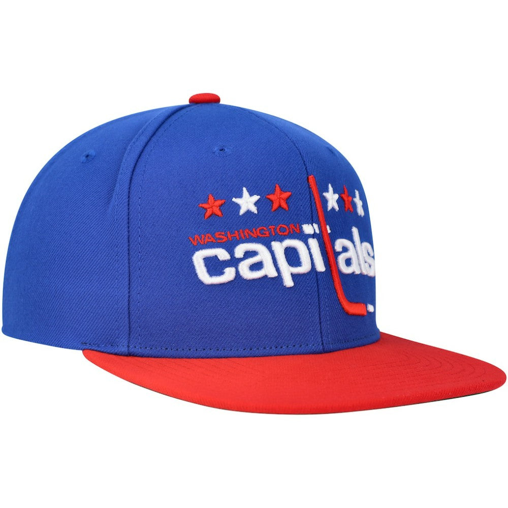 Washington Capitals Mitchell & Ness Core Team Ground 2.0 Snapback Hat - Blue - NHL 200398863