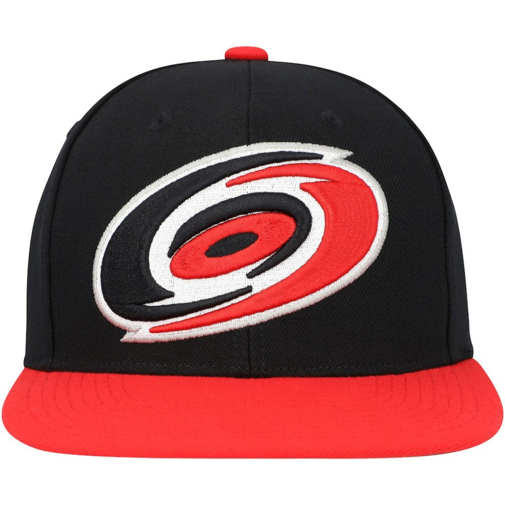Carolina Hurricanes Mitchell & Ness Core Team Ground 2.0 Snapback Hat - Black - NHL 200398865