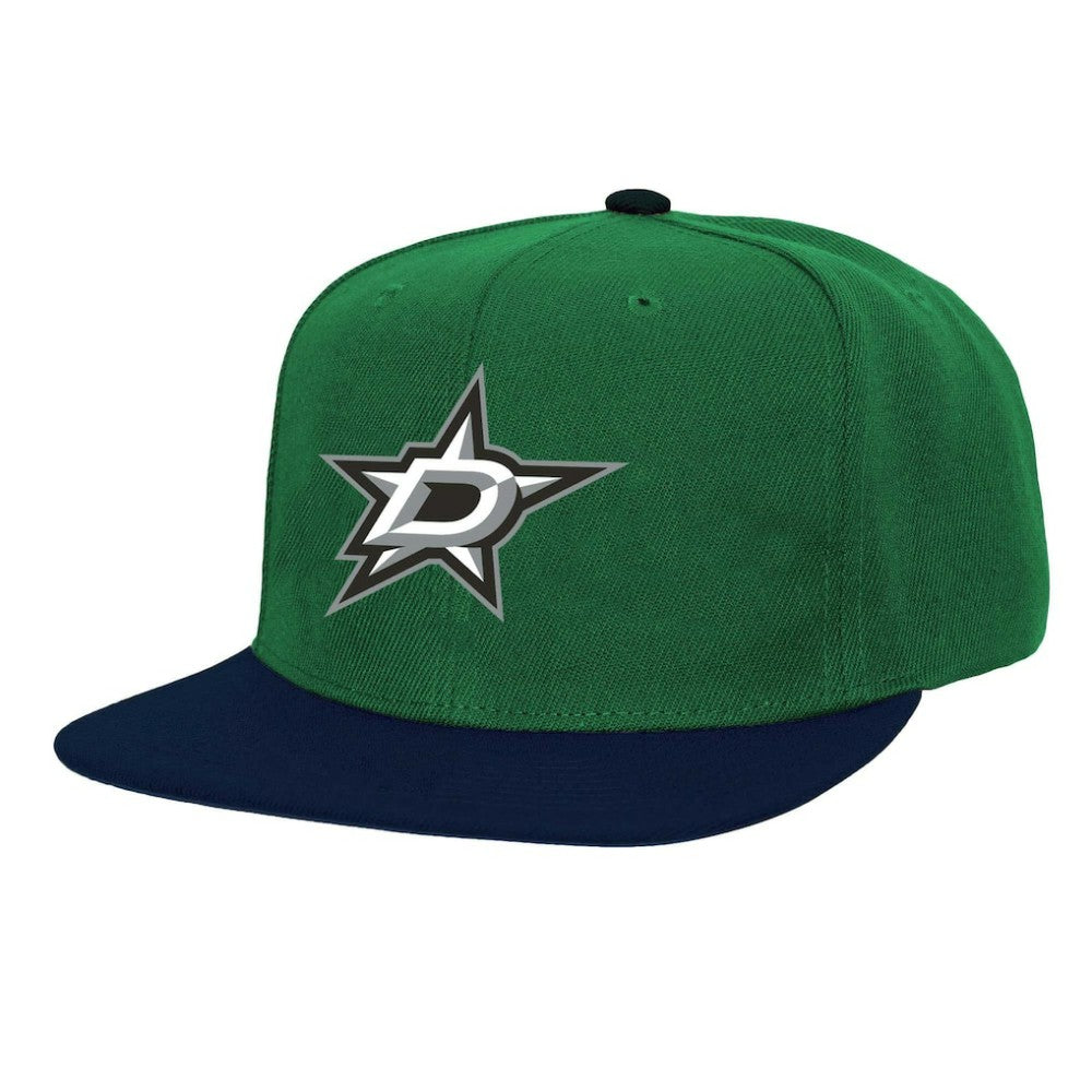 Dallas Stars Mitchell & Ness Core Team Ground 2.0 Snapback Hat - Kelly Green - NHL 200398866