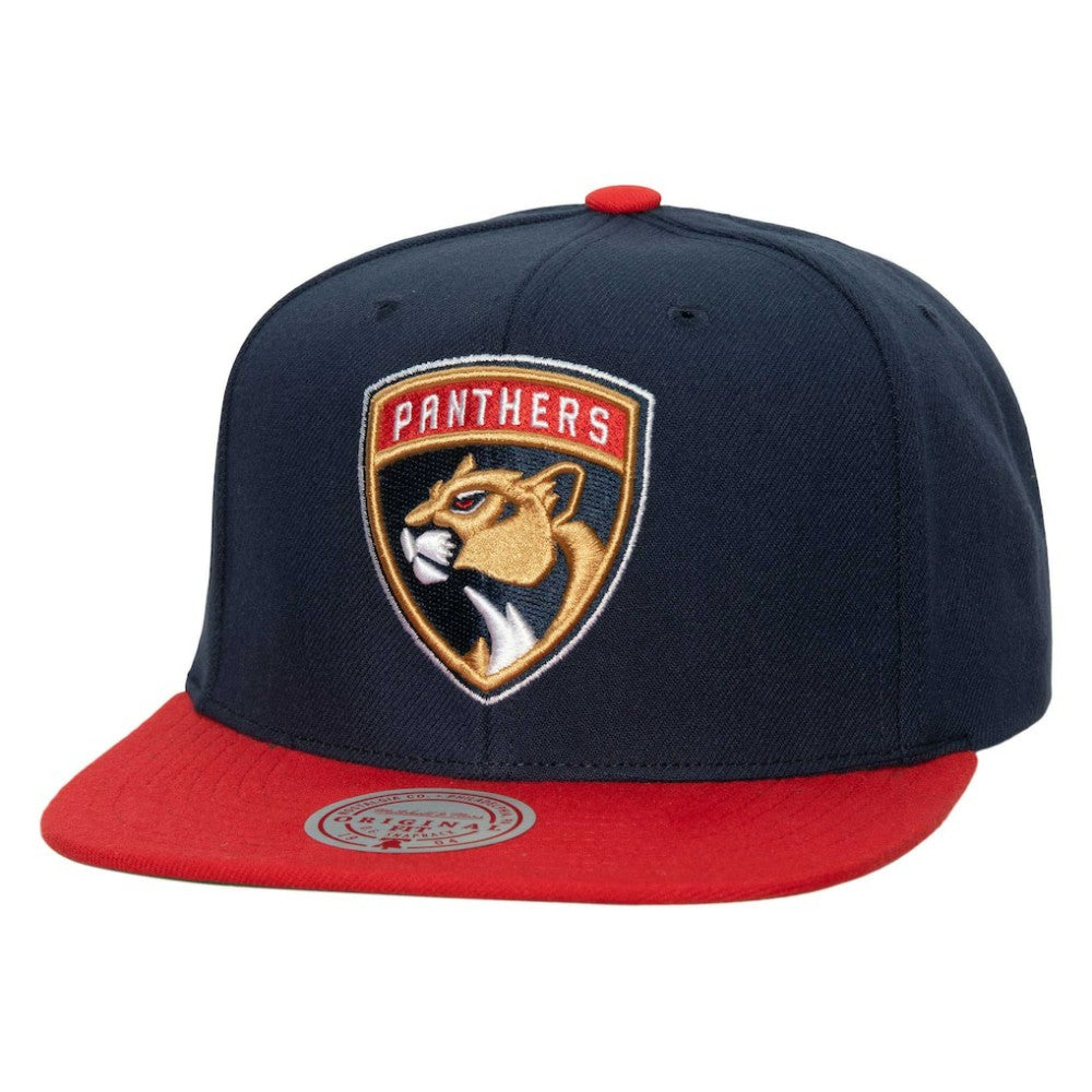 Florida Panthers Mitchell & Ness Core Team Ground 2.0 Snapback Hat - Navy - NHL 200398868