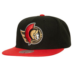 Ottawa Senators Mitchell & Ness Core Team Ground 2.0 Snapback Hat - Black - NHL 200398870