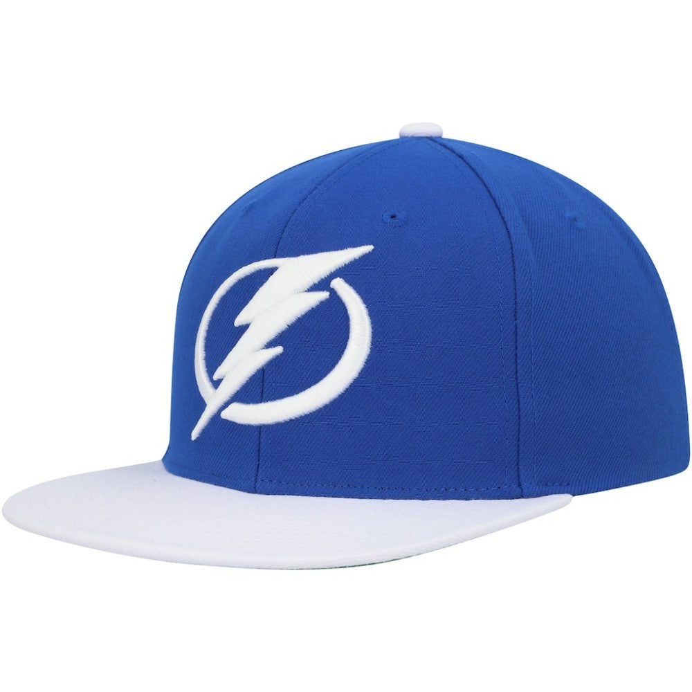 Tampa Bay Lightning Mitchell & Ness Core Team Ground 2.0 Snapback Hat - Blue - NHL 200398872