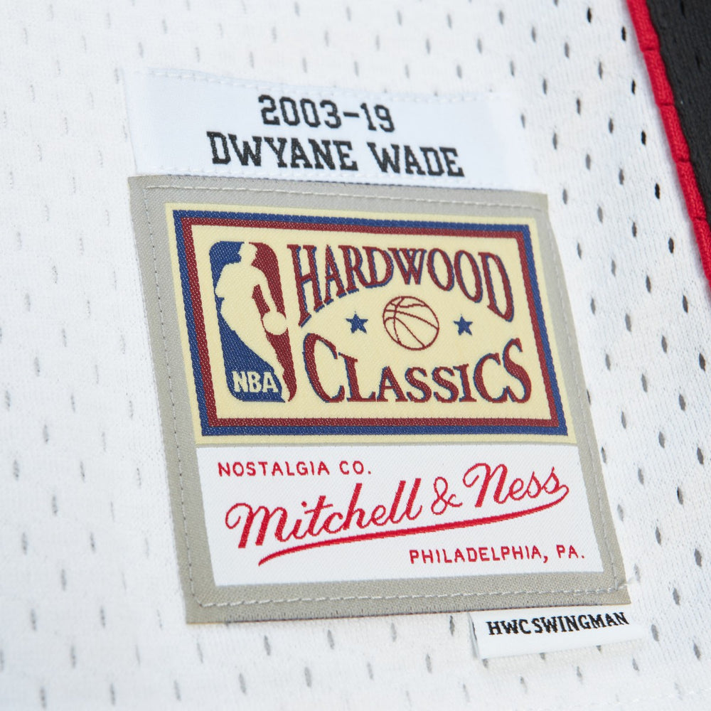 Dwyane Wade Miami Heat Unisex Hall of Fame Class of 2023 Throwback Swingman Jersey White | Mitchell & Ness Near Me