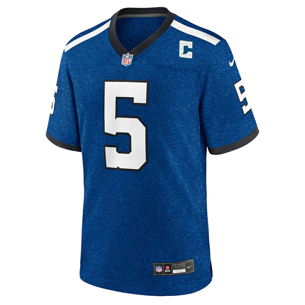 Nike Anthony Richardson Indianapolis Colts Indiana Nights Alternate Game Jersey Royal