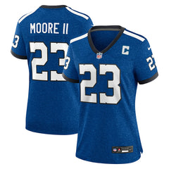 Nike Kenny Moore II Indianapolis Colts Women's Indiana Nights Alternate Game Jersey Royal