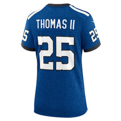 Nike Rodney Thomas II Indianapolis Colts Women's Indiana Nights Alternate Game Jersey Royal