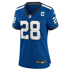 Nike Marshall Faulk Indianapolis Colts Women's Indiana Nights Alternate Game Jersey Royal