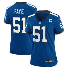Nike Kwity Paye Indianapolis Colts Women's Indiana Nights Alternate Game Jersey Royal