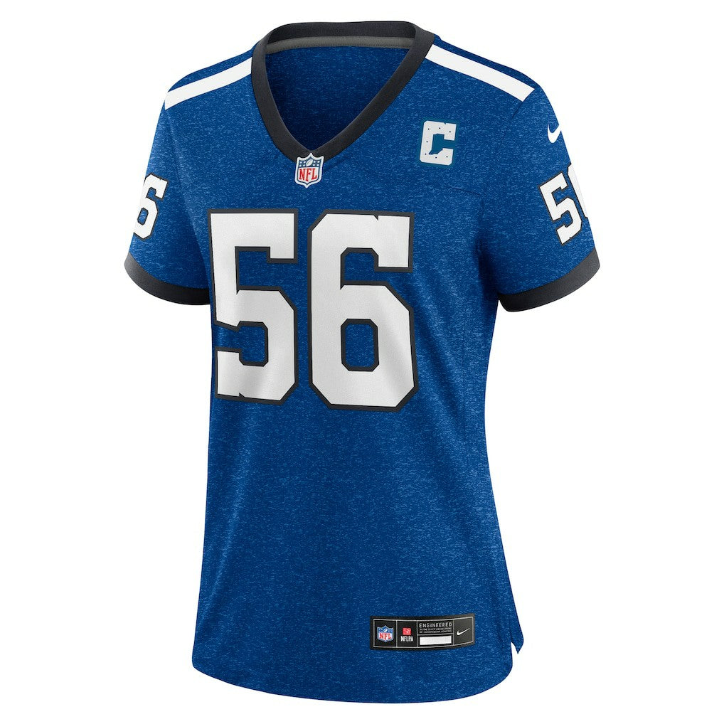 Nike Quenton Nelson Indianapolis Colts Women's Indiana Nights Alternate Game Jersey Royal