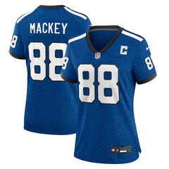 Nike John Mackey Indianapolis Colts Women's Indiana Nights Alternate Game Jersey Royal
