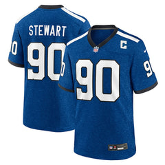 Nike Grover Stewart Indianapolis Colts Alternate Game Jersey Blue