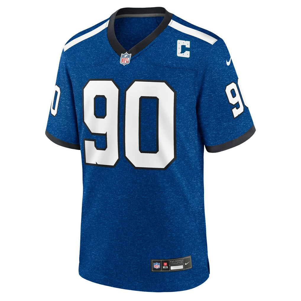 Nike Grover Stewart Indianapolis Colts Alternate Game Jersey Blue