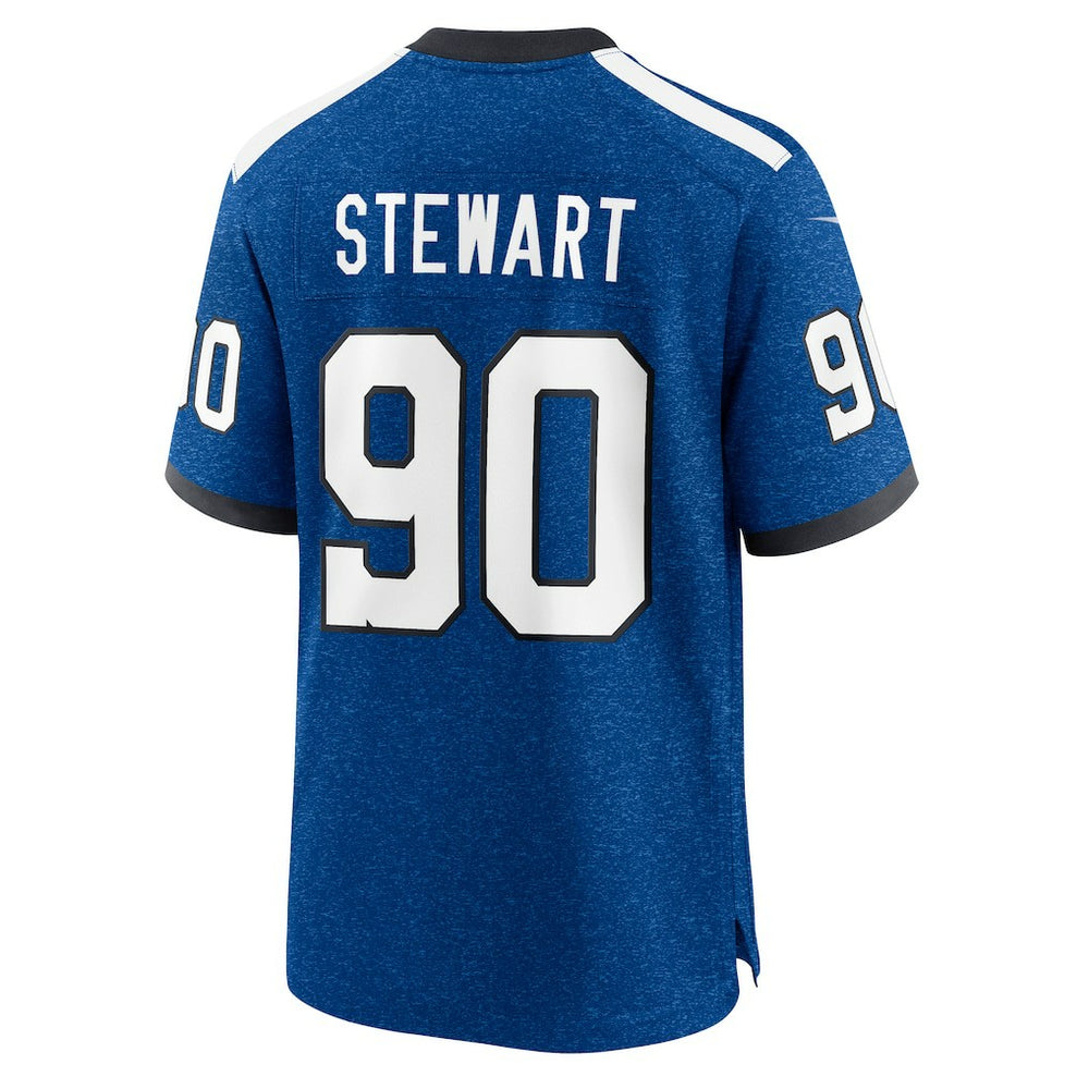 Nike Grover Stewart Indianapolis Colts Alternate Game Jersey Blue