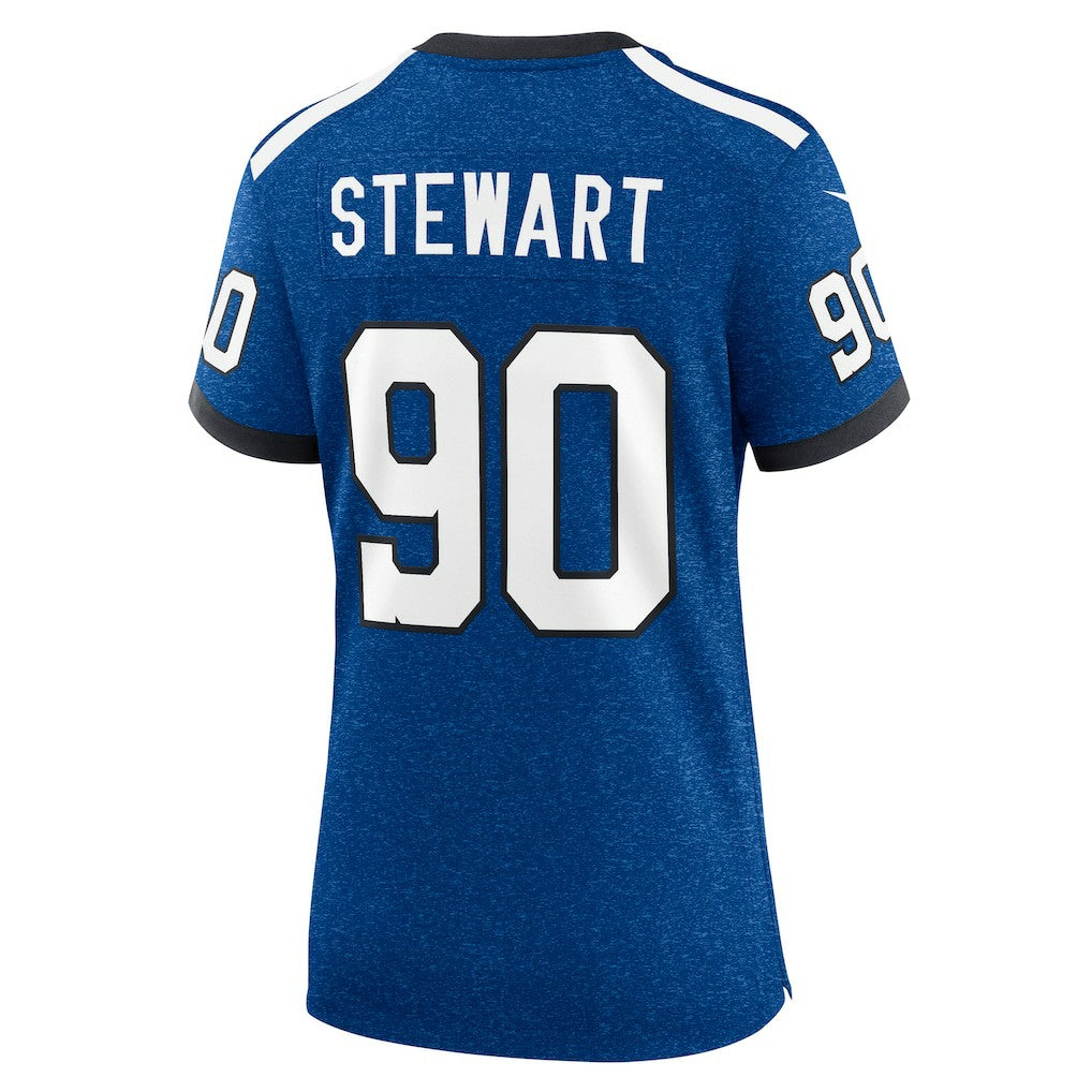 Nike Grover Stewart Indianapolis Colts Women's Indiana Nights Alternate Game Jersey Royal