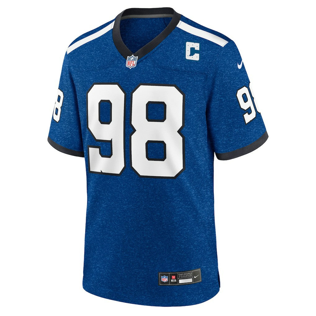 Nike Tony Siragusa Indianapolis Colts Retired Player Alternate Game Jersey Blue