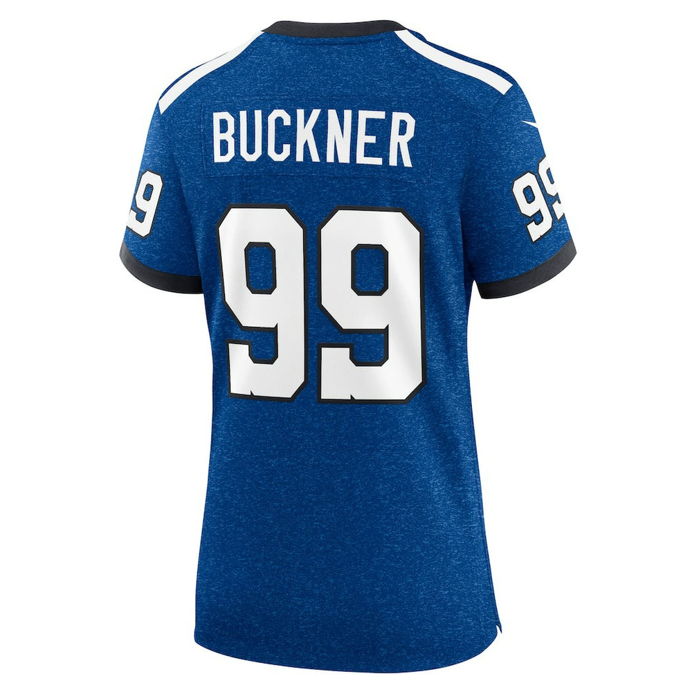 Nike DeForest Buckner Indianapolis Colts Women's Indiana Nights Alternate Game Jersey Royal