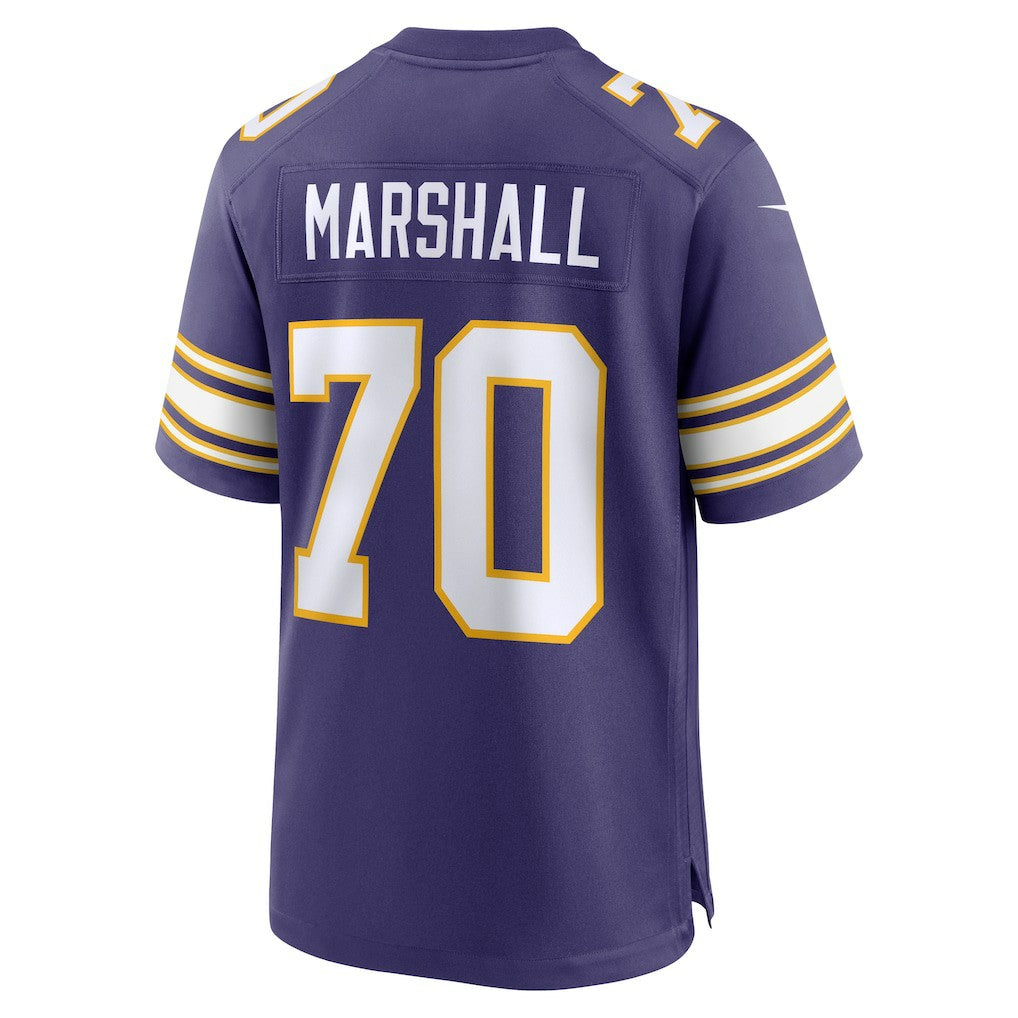 Nike Jim Marshall Minnesota Vikings Retired Player Alternate Game Jersey Purple