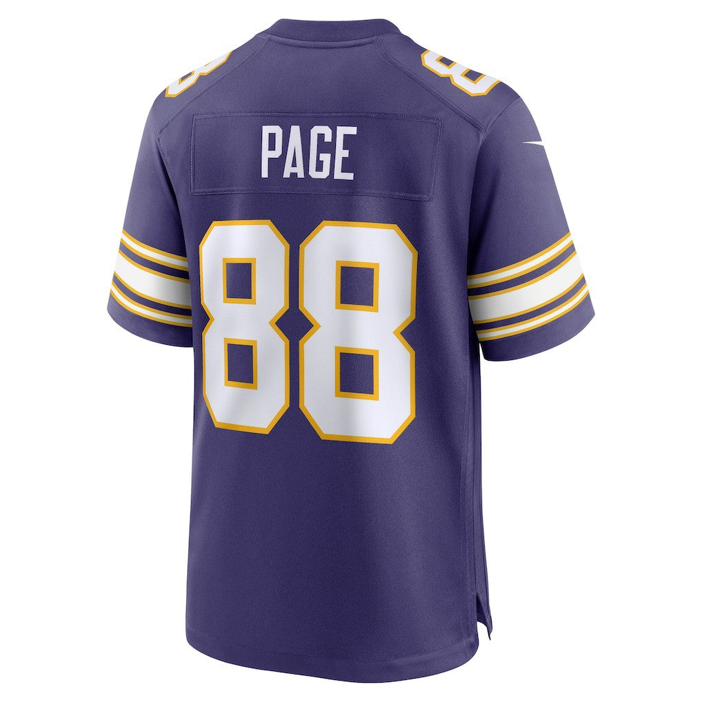 Nike Alan Page Minnesota Vikings Retired Player Alternate Game Jersey Purple