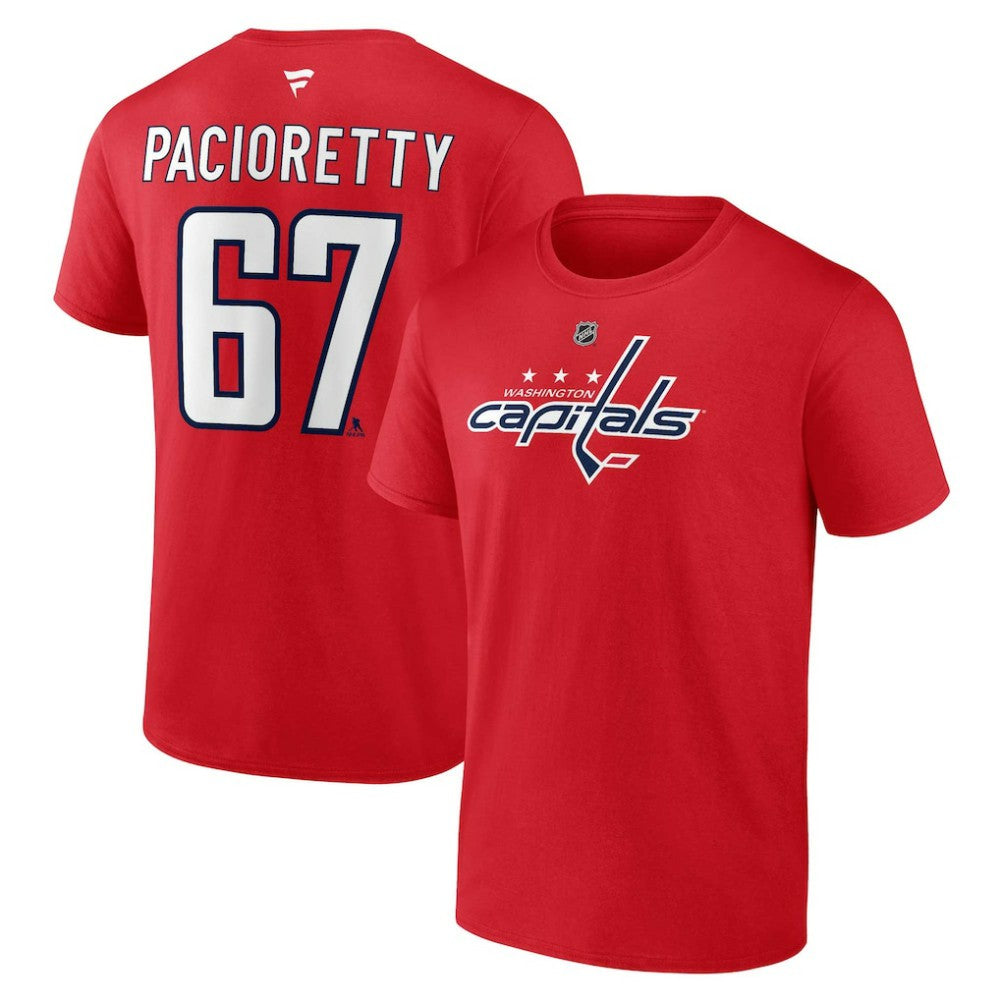 Max Pacioretty Washington Capitals Fanatics Authentic Stack Name & Number T-Shirt - Red - NHL 200402711