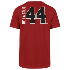 Elly De La Cruz Cincinnati Reds '47 Name & Number T-Shirt - Red - 47 brand Discount