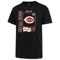 Elly De La Cruz Cincinnati Reds '47 Graphic T-Shirt - Black - 47 brand on Sale