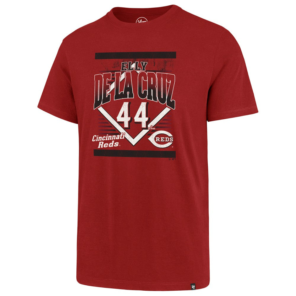 Elly De La Cruz Cincinnati Reds '47 Graphic T-Shirt - Red - 47 brand Online