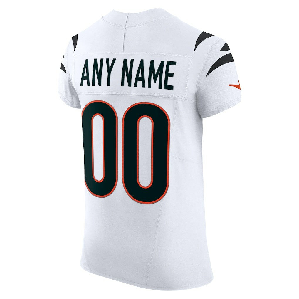 Nike Cincinnati Bengals Vapor F.U.S.E. Elite Custom Jersey White