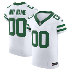 Nike New York Jets Vapor F.U.S.E. Elite Custom Jersey White