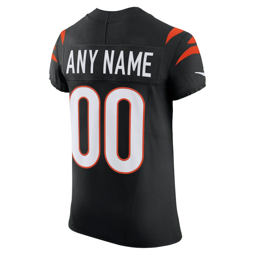 Nike Cincinnati Bengals Team Vapor F.U.S.E. Elite Custom Jersey Black