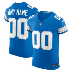 Nike Detroit Lions Team Vapor F.U.S.E. Elite Custom Jersey Blue