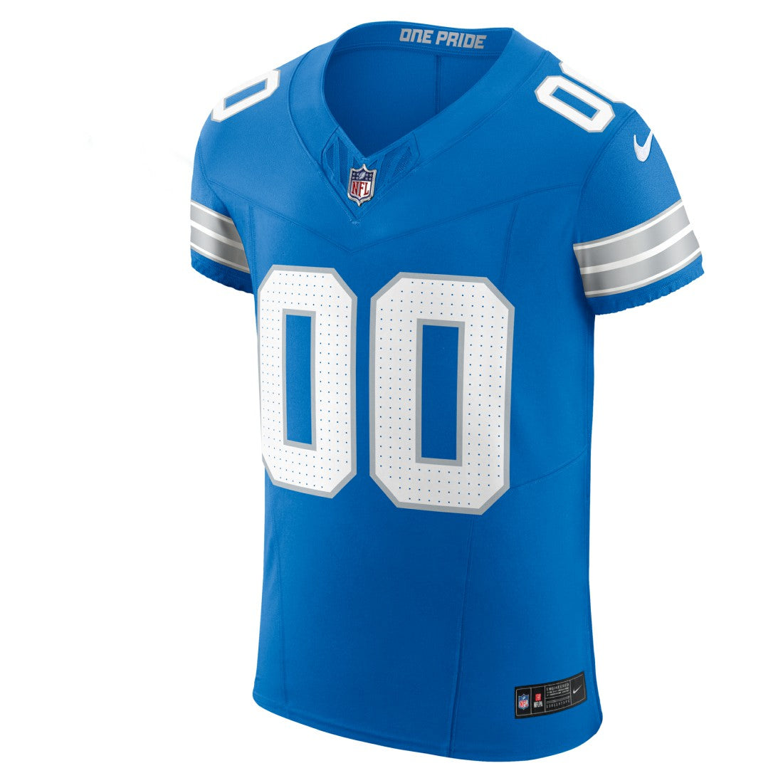Nike Detroit Lions Team Vapor F.U.S.E. Elite Custom Jersey Blue