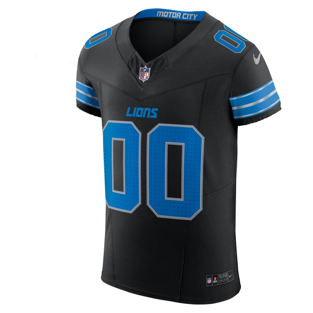 Nike Detroit Lions Alternate Vapor F.U.S.E. Elite Custom Jersey Black