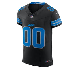 Nike Detroit Lions Alternate Vapor F.U.S.E. Elite Custom Jersey Black