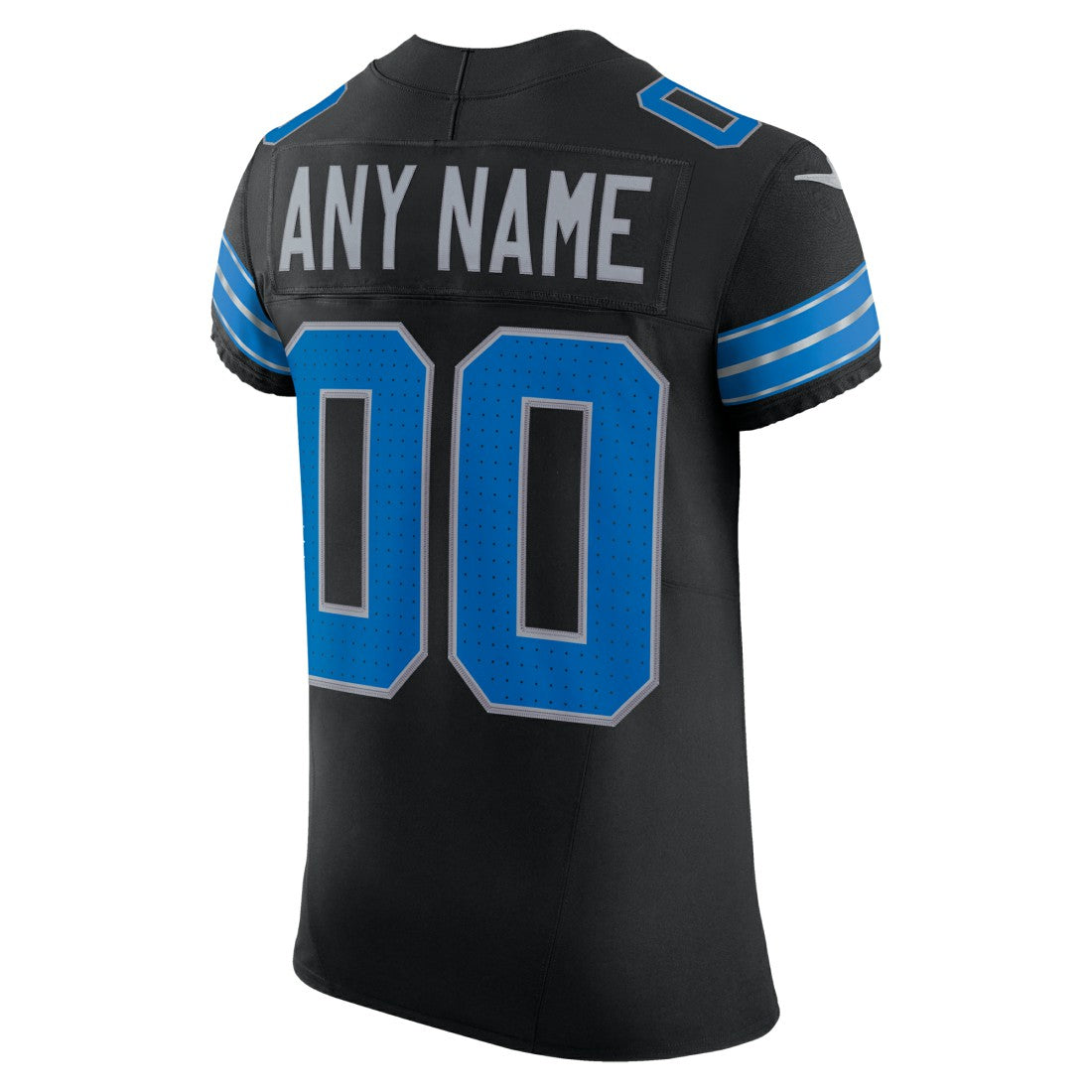Nike Detroit Lions Alternate Vapor F.U.S.E. Elite Custom Jersey Black
