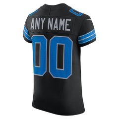 Nike Detroit Lions Alternate Vapor F.U.S.E. Elite Custom Jersey Black