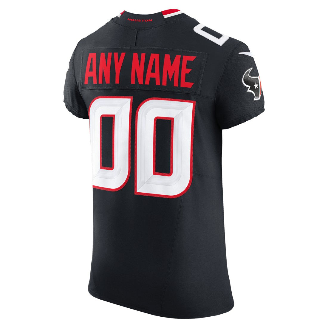 Nike Houston Texans Team Vapor F.U.S.E. Elite Custom Jersey Navy