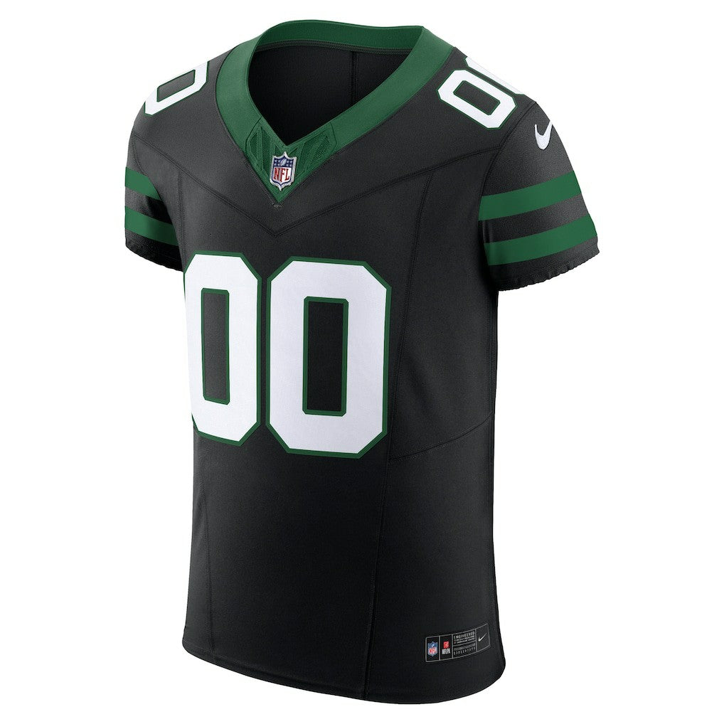 Nike New York Jets Alternate Vapor F.U.S.E. Elite Custom Jersey Legacy Black