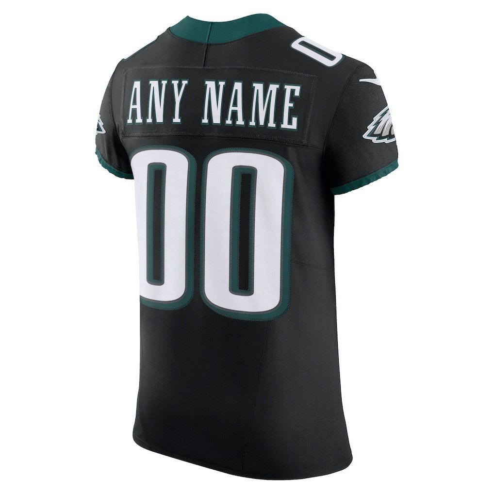 Nike Philadelphia Eagles Alternate Vapor F.U.S.E. Elite Custom Jersey Black