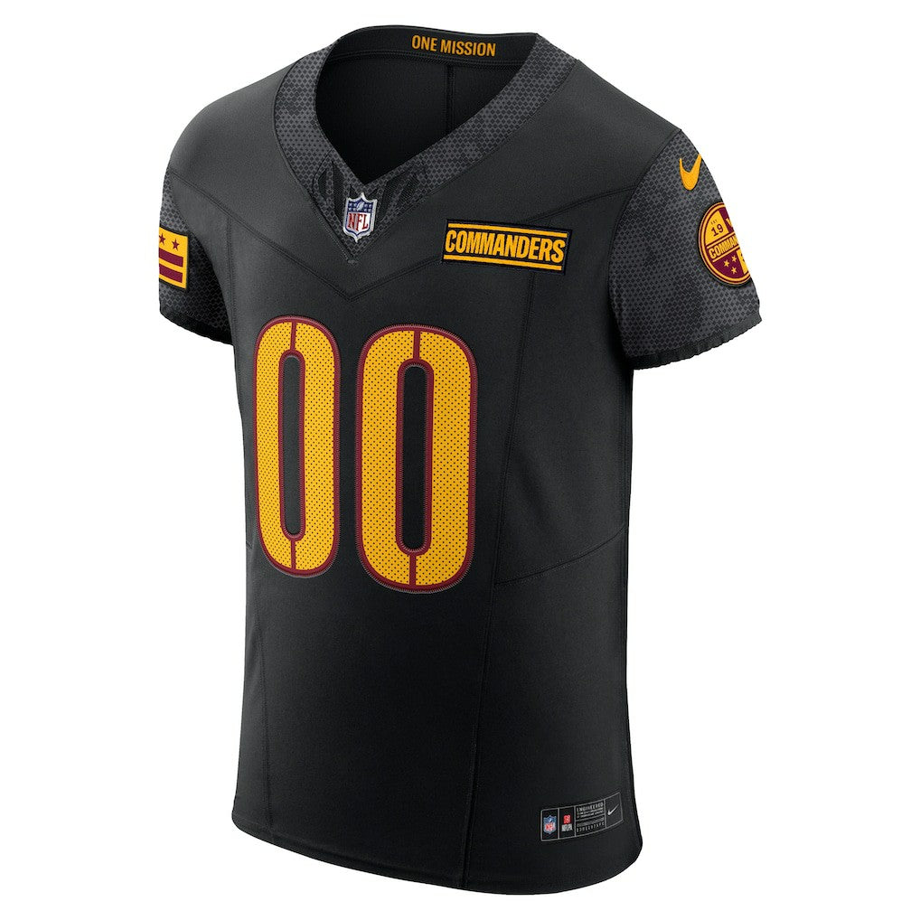 Nike Washington Commanders Alternate Vapor F.U.S.E. Elite Custom Jersey Black