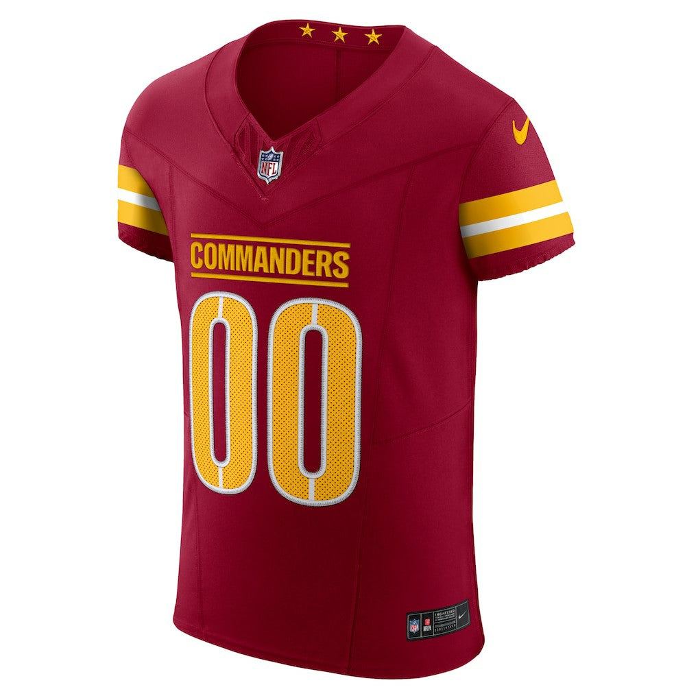 Nike Washington Commanders Team Vapor F.U.S.E. Elite Custom Jersey Burgundy
