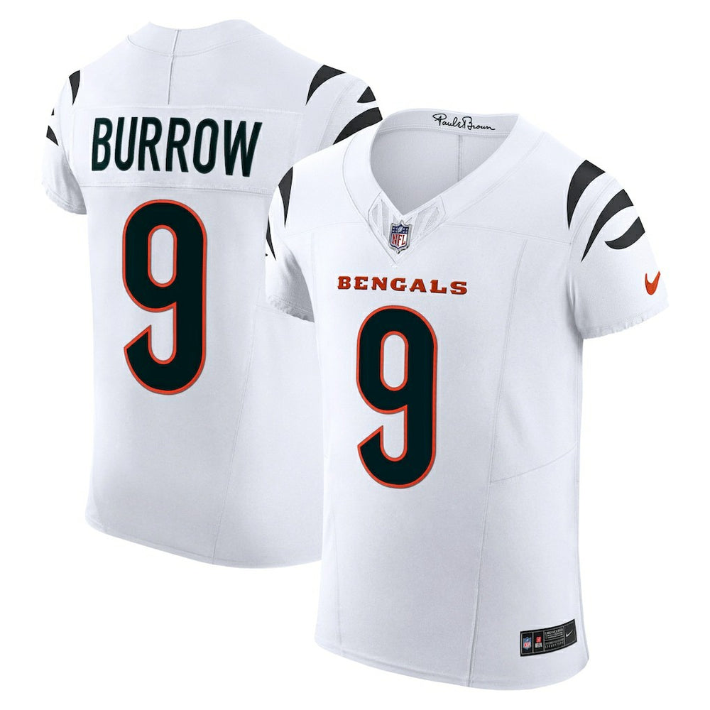 Nike Joe Burrow Cincinnati Bengals Vapor F.U.S.E. Elite Jersey White