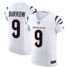 Nike Joe Burrow Cincinnati Bengals Vapor F.U.S.E. Elite Jersey White